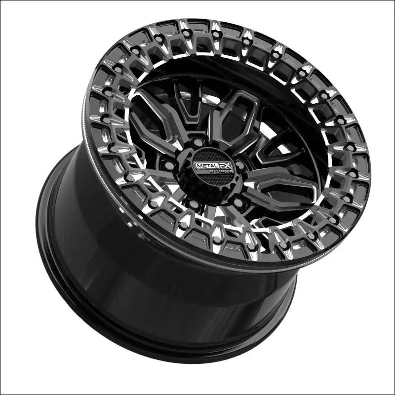 Mayhem R Beadlock | Gloss Black Contrast Cut - 15x10 | +0mm/5 + 5 | 5x4.5 | 98871