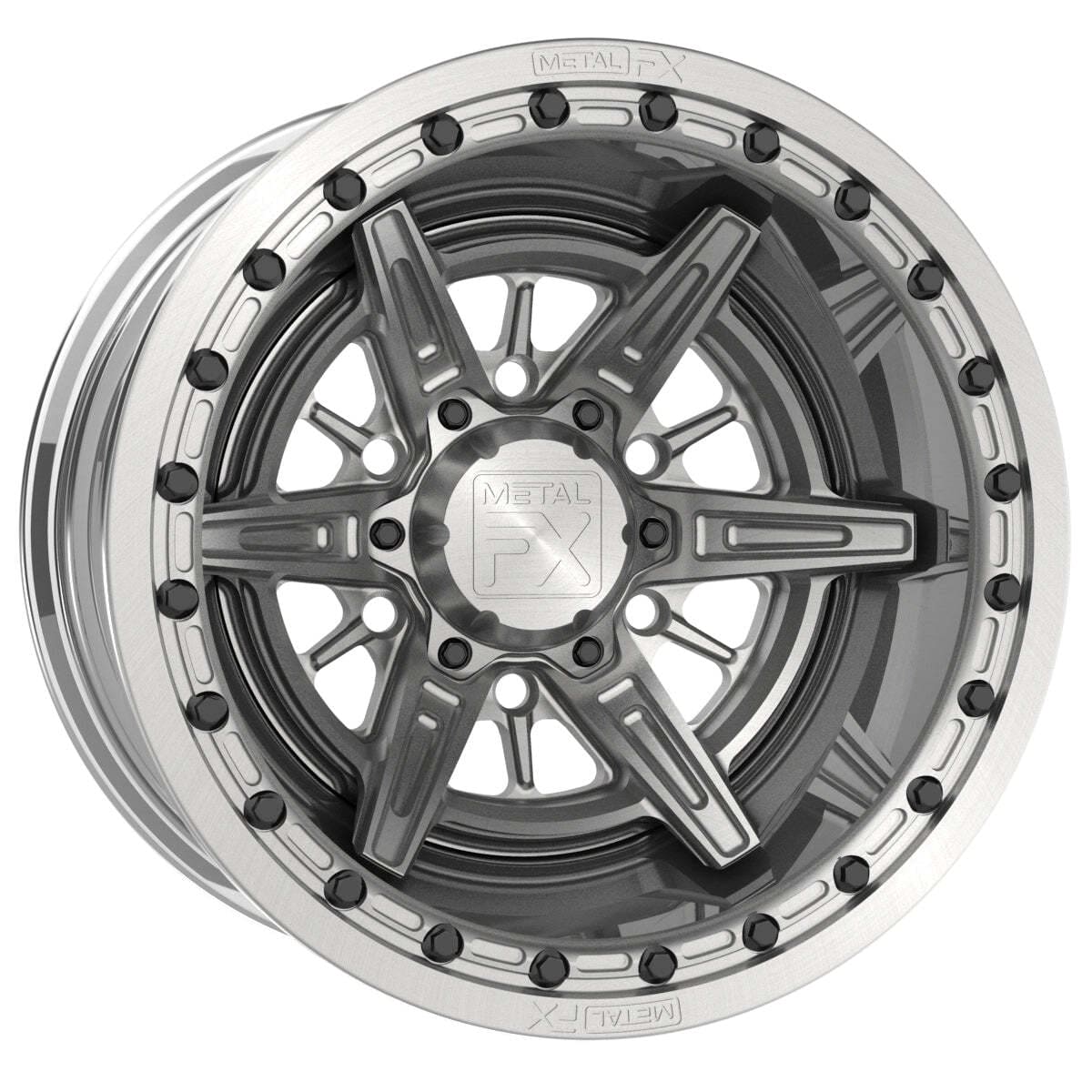 MetalFX 15" Apache 6R Forged 3-Piece Beadlock