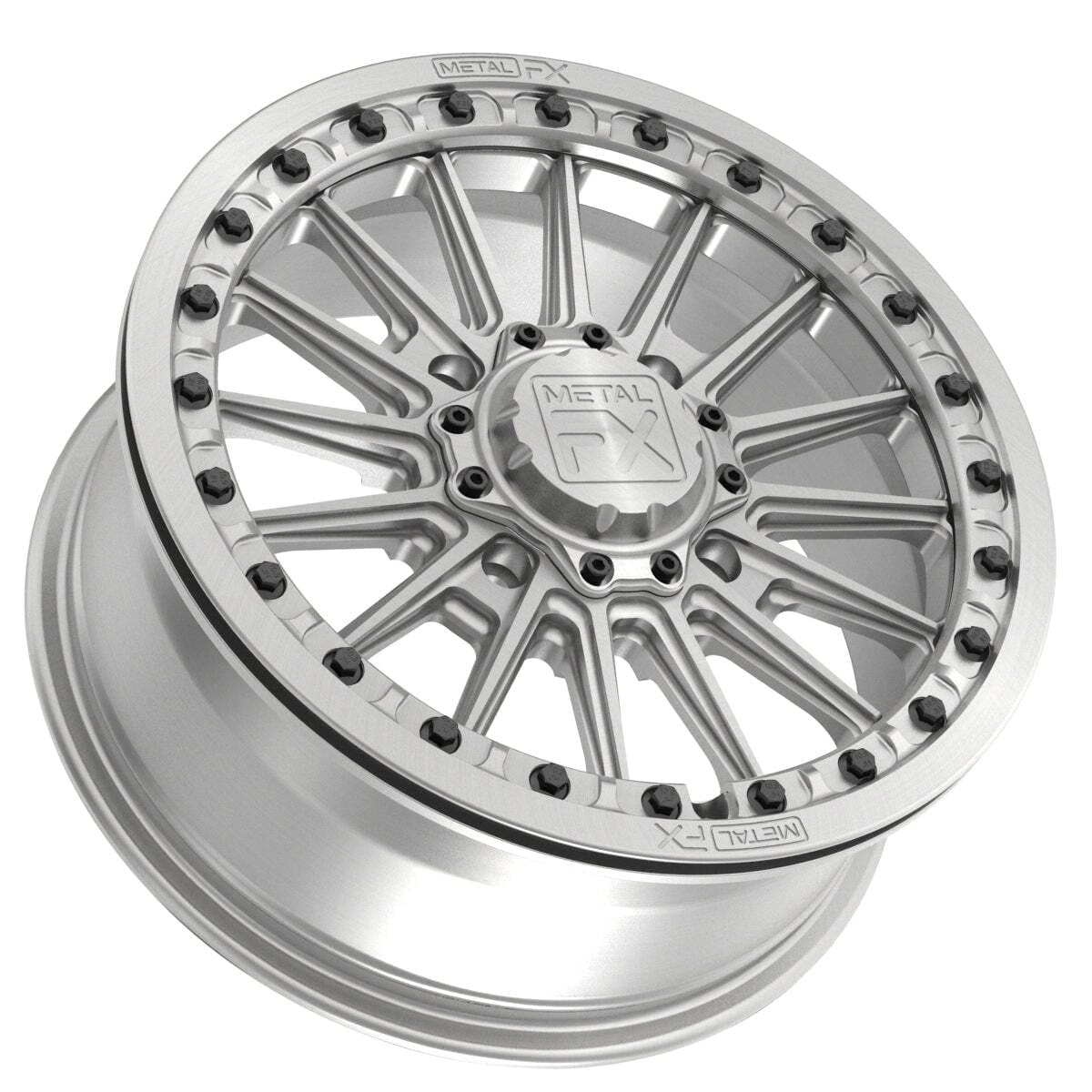 MetalFX 15" Delta Forged Monoblock Beadlock - 4 Lug