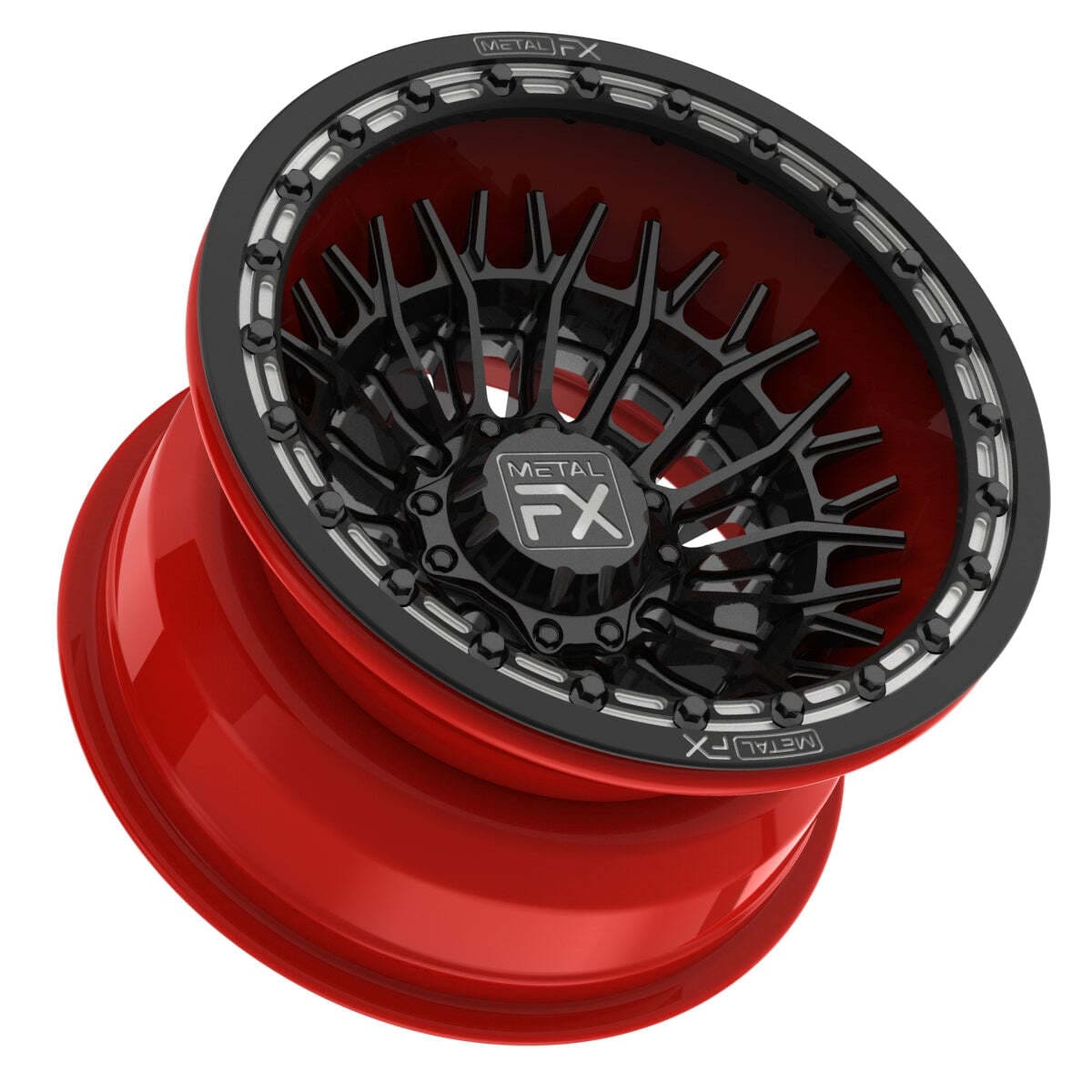 MetalFX 15" Falcon Forged 3-Piece Beadlock - 4 Lug