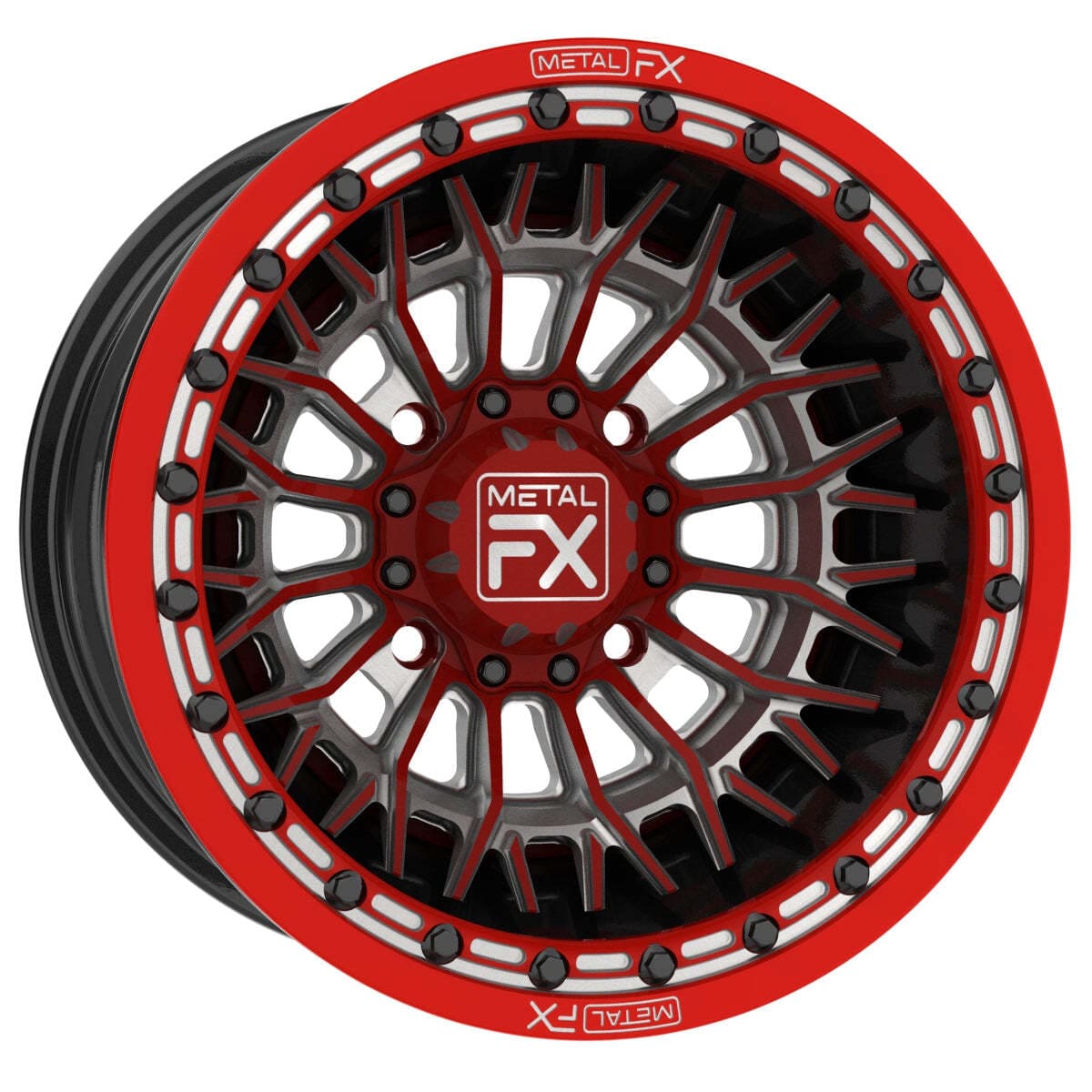MetalFX 15" Falcon Forged 3-Piece Beadlock - 4 Lug