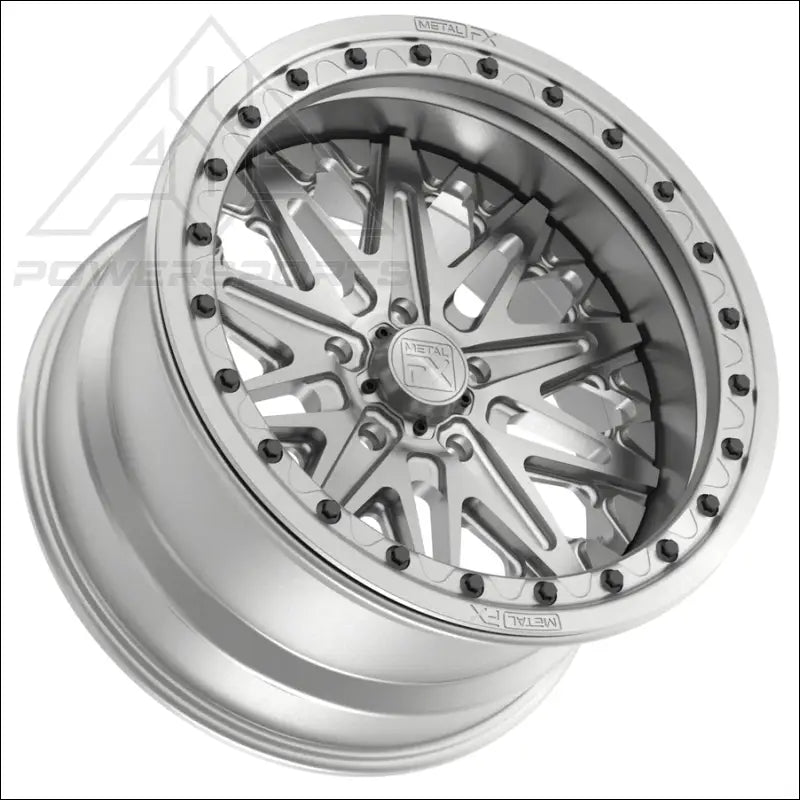 MetalFX 17’’ Assassin R Forged 3-Piece Beadlock - Raw - Wheels