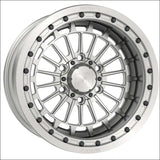 MetalFX 17" Delta 6R Forged 3-Piece Beadlock - Raw
