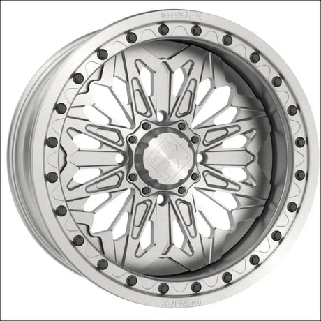 MetalFX 17" Nighthawk Forged 3-Piece Beadlock - Raw