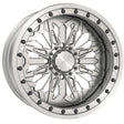 MetalFX 17" Nighthawk Forged 3-Piece Beadlock - Raw
