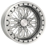 MetalFX 17" Nighthawk Forged 3-Piece Beadlock - Raw