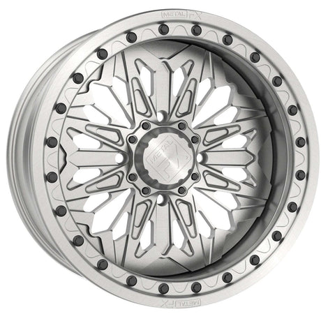 MetalFX 17" Nighthawk Forged 3-Piece Beadlock - Raw