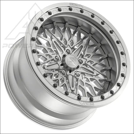 MetalFX 17’’ Nighthawk R Forged 3-Piece Beadlock - Raw - Wheels