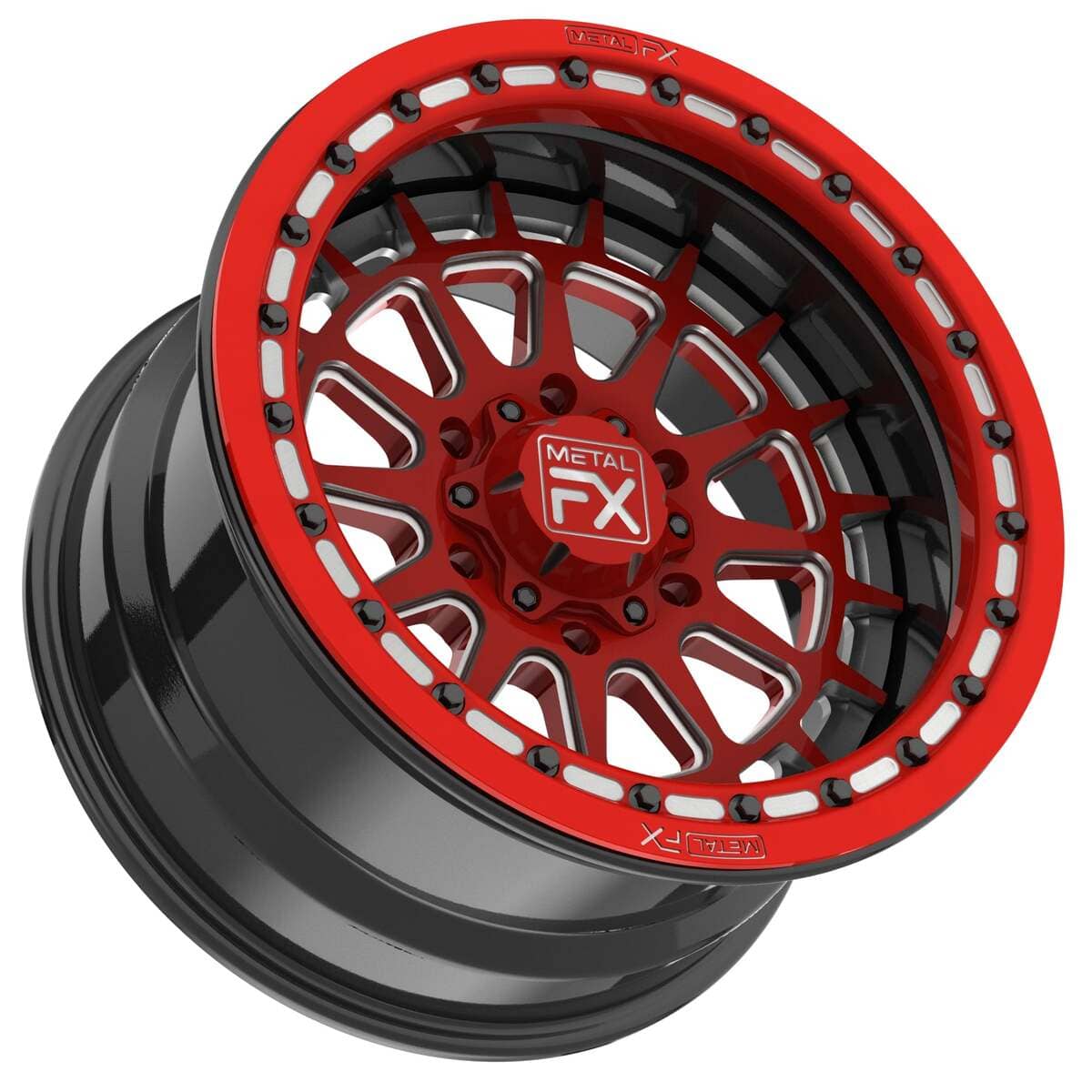 MetalFX 17" Outlaw 6R Forged 3-Piece Beadlock - Custom