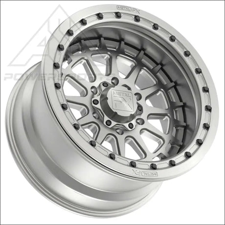 MetalFX 17’’ Outlaw 6R Forged 3-Piece Beadlock - Raw - Wheels