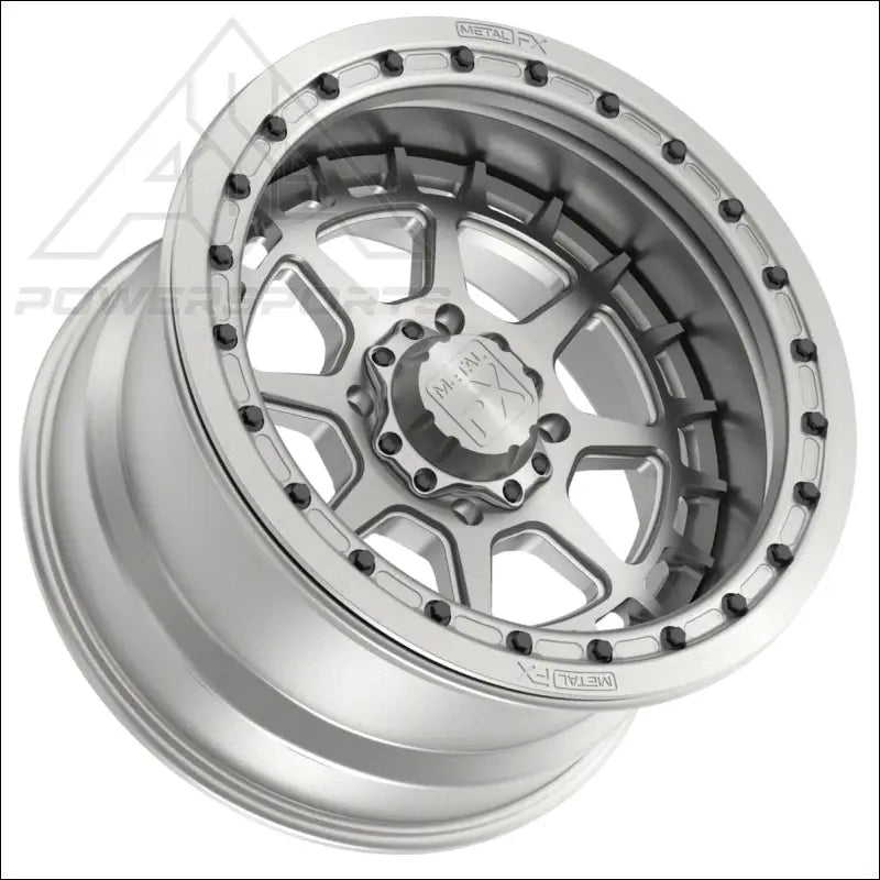 MetalFX 17’’ Outlaw Forged 3-Piece Beadlock - Raw - 4 Lug - Wheels