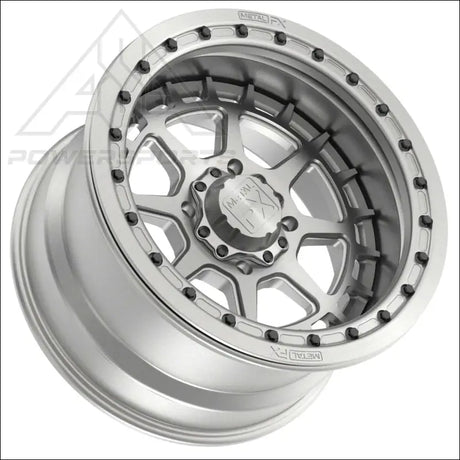MetalFX 17’’ Outlaw Forged 3-Piece Beadlock - Raw - 4 Lug - Wheels