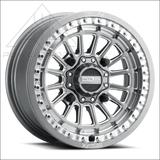 MetalFX Delta Beadlock - Gunmetal Contrast Cut - Wheels