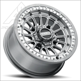 MetalFX Delta Beadlock - Gunmetal Contrast Cut - Wheels