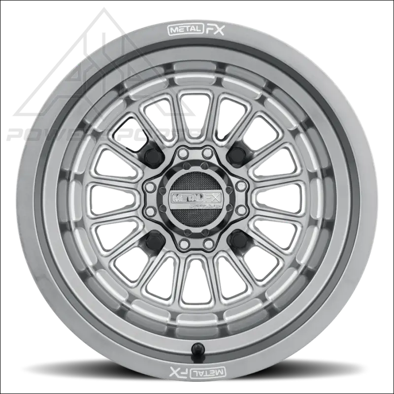 MetalFX Delta Non-Beadlock - Gunmetal Contrast Cut - 15x10 - 4x156 - Wheels