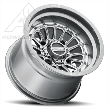 MetalFX Delta Non-Beadlock - Gunmetal Contrast Cut - 15x10 - 4x156 - Wheels