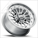 MetalFX Delta Non-Beadlock - Gunmetal Contrast Cut - 15x10 - 4x156 - Wheels