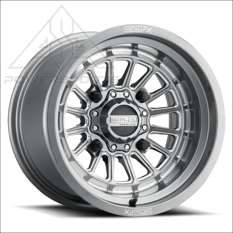 MetalFX Delta Non-Beadlock - Gunmetal Contrast Cut - 15x10 - 4x156 - Wheels