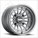 MetalFX Delta Non-Beadlock - Gunmetal Contrast Cut - 15x10 - 4x156 - Wheels