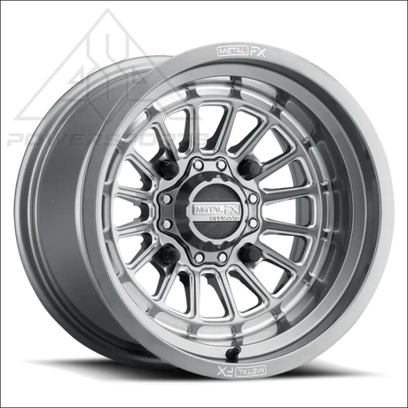 MetalFX Delta Non-Beadlock - Gunmetal Contrast Cut - 15x10 - 4x156 - Wheels
