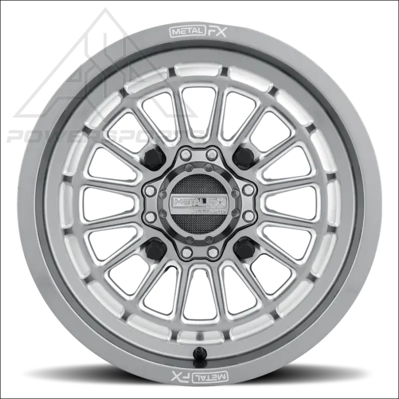 MetalFX Delta Non-Beadlock - Gunmetal Contrast Cut - 15x10 - 4x156 - Wheels
