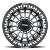 MetalFX Delta R Beadlock – Black Contrast Cut - Wheels