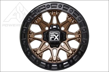 MetalFX OffRoad Assassin 15X10 Beadlock Wheel - Bronze - 4X156 - Wheels