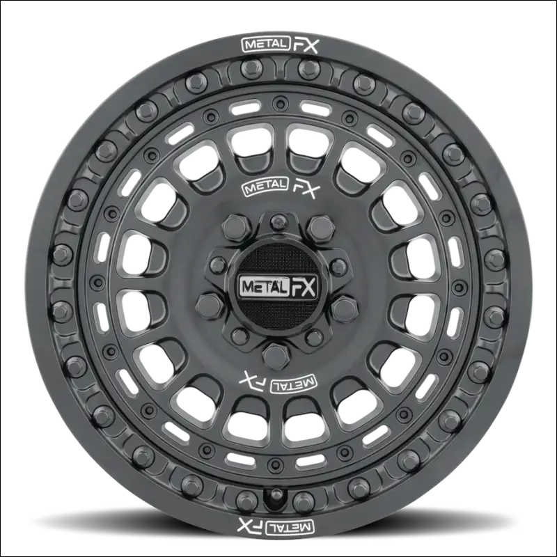 MetalFX OffRoad Hitman R Beadlock Wheel – Black - Wheels