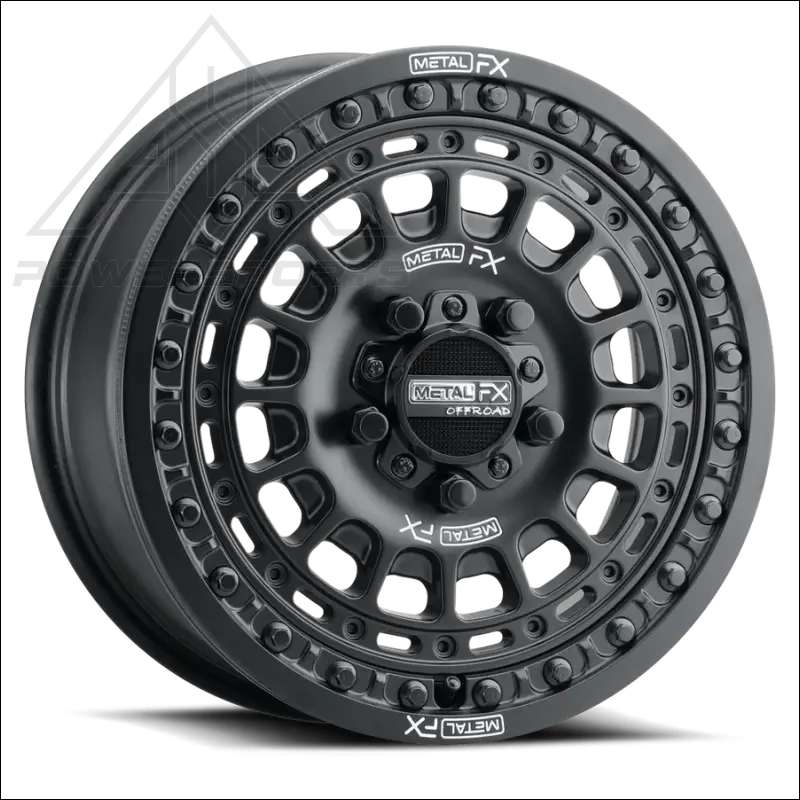 MetalFX OffRoad Hitman R Beadlock Wheel – Black - Wheels