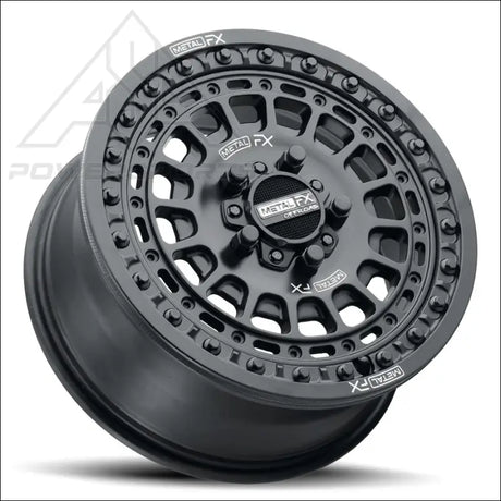 MetalFX OffRoad Hitman R Beadlock Wheel – Black - Wheels
