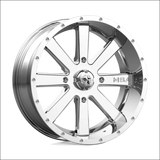 MSA Flash M34 Chrome UTV Rims - 18x7 / 4x137 / Wheels