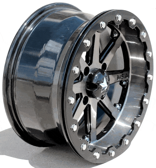MSA M21 LOK Beadlock Wheel - Charcoal Tint