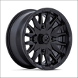 MSA M49 Creed Matte Black UTV Rims - 14x7 / 4x110 / 10 - Wheels