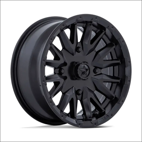 MSA M49 Creed Matte Black UTV Rims - 14x7 / 4x137 / 10 - Wheels