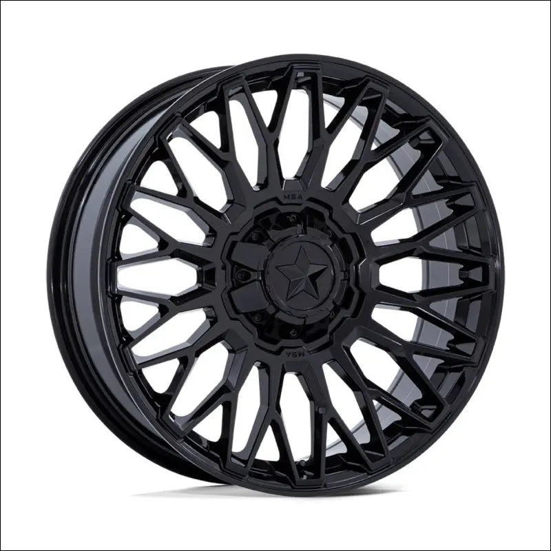 MSA M50 Clubber - Gloss Black - Wheels