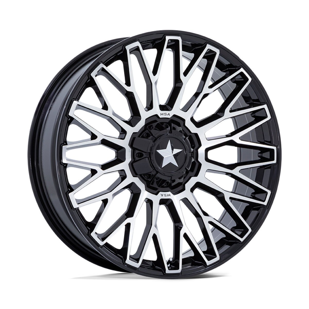 MSA M50 Clubber - Gloss Black Machined