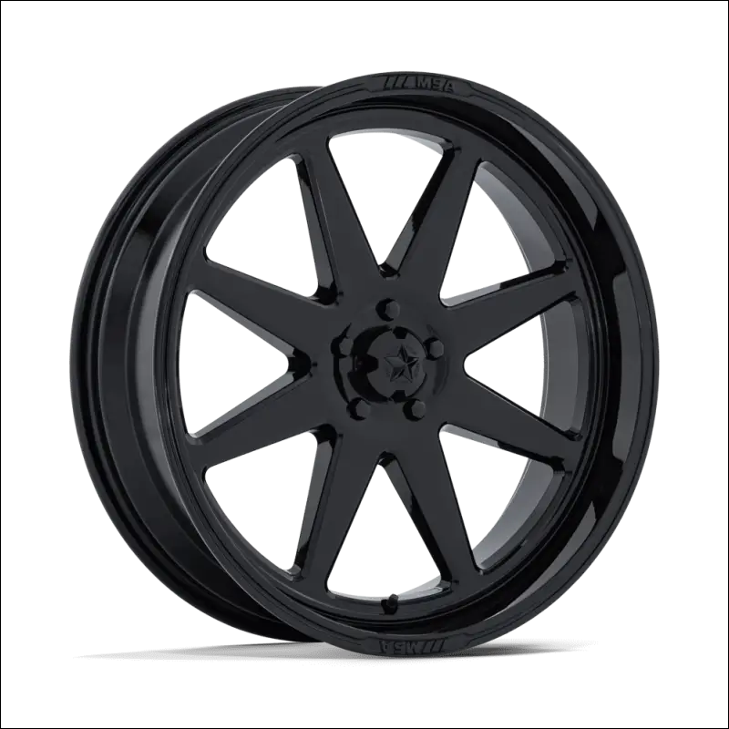 MSA M54 Spark UTV Gloss Black Wheels Cast Aluminum - 14x7 / 4x156 / 10