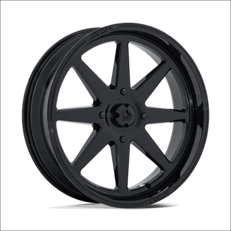 MSA M54 Spark UTV Gloss Black Wheels Cast Aluminum - 15x7 / 4x137 / 10