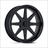 MSA M54 Spark UTV Gloss Black Wheels Cast Aluminum - 15x7 / 4x137 / 10