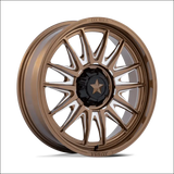 MSA M55 Commander UTV Gloss Bronze Milled Wheels Cast Aluminum - 15x7 / 5x114.3/5x4.5 / 10