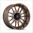 MSA M55 Commander UTV Gloss Bronze Milled Wheels Cast Aluminum - 15x7 / 4x110 / 10