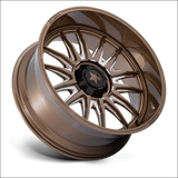 MSA M55 Commander UTV Gloss Bronze Milled Wheels Cast Aluminum - 20x7 / 4x110