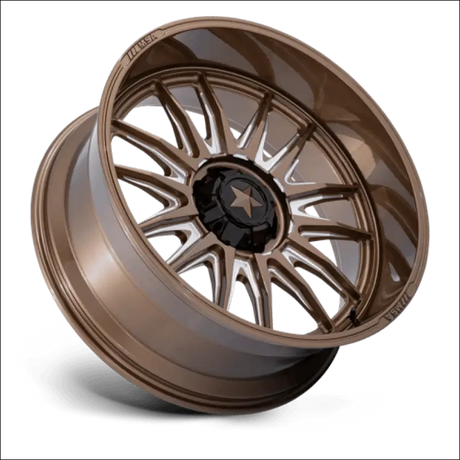 MSA M55 Commander UTV Gloss Bronze Milled Wheels Cast Aluminum - 20x7 / 4x110