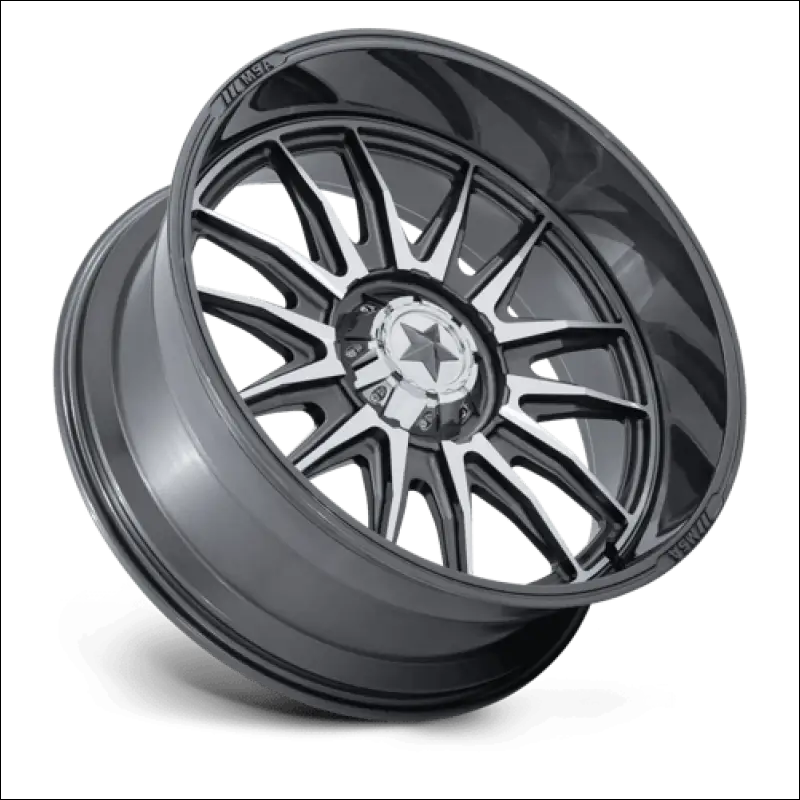 MSA M55 Commander UTV Platinum with Machined Face Wheels Cast Aluminum - 20x7 / 4x110