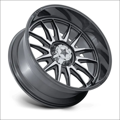 MSA M55 Commander UTV Platinum with Machined Face Wheels Cast Aluminum - 20x7 / 4x110