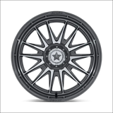 MSA M55 Commander UTV Platinum with Machined Face Wheels Cast Aluminum - 22x7 / 4x137/4x156