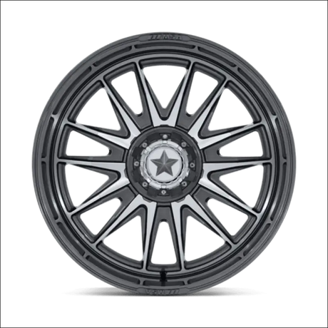 MSA M55 Commander UTV Platinum with Machined Face Wheels Cast Aluminum - 22x7 / 4x137/4x156