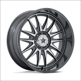 MSA M55 Commander UTV Platinum with Machined Face Wheels Cast Aluminum - 18x7 / 4x110 / 10