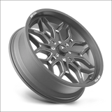 MSA Sniper M47 Gunmetal Milled UTV Rims - 20x7 / 4x137 / 10 - Wheels