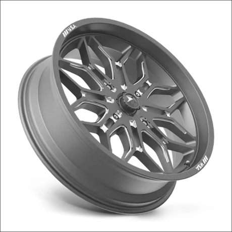 MSA Sniper M47 Gunmetal Milled UTV Rims - 20x7 / 4x137 / 10 - Wheels
